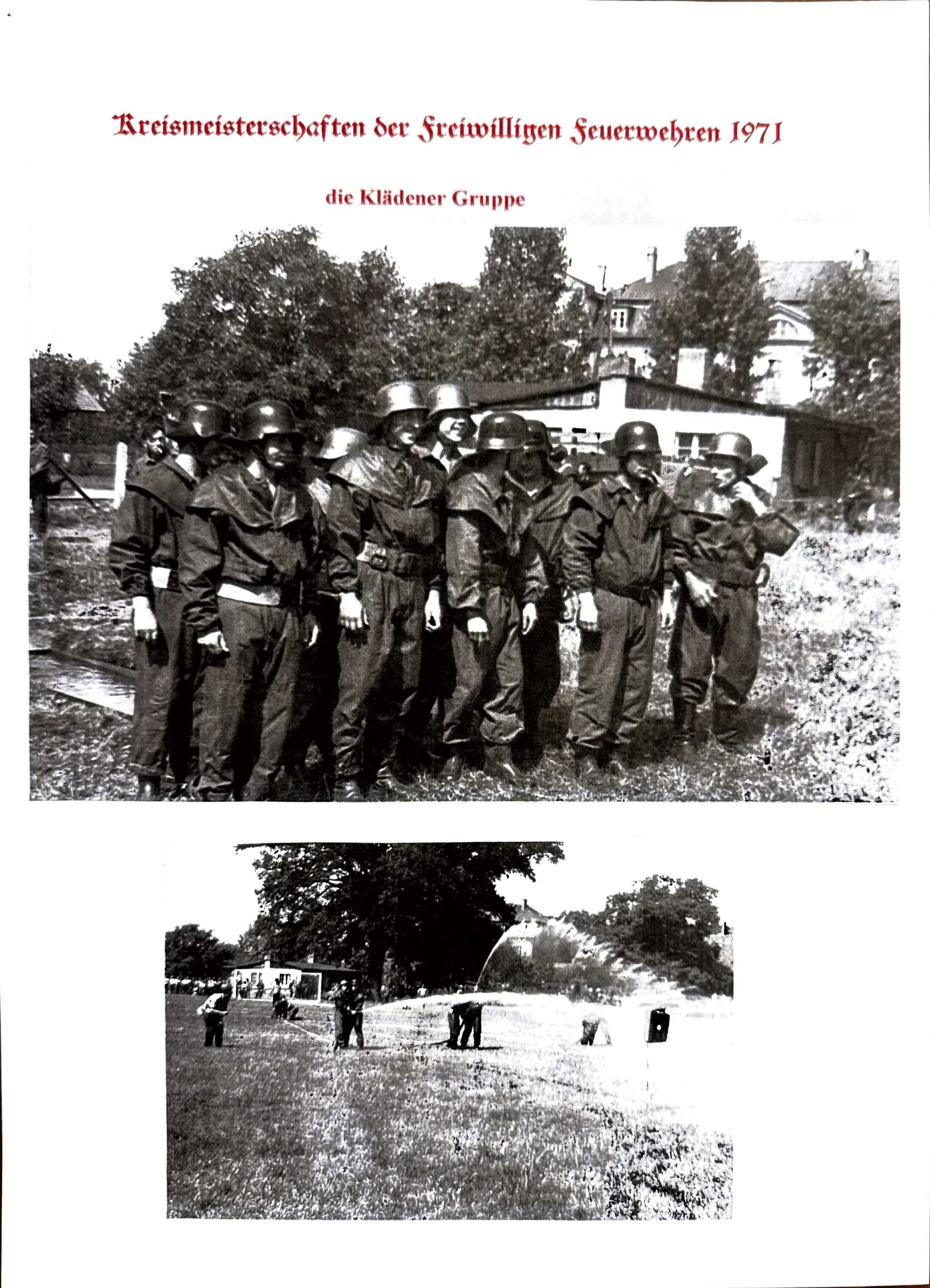 Wettkämpfe und Übungen 1968-1988 (6)