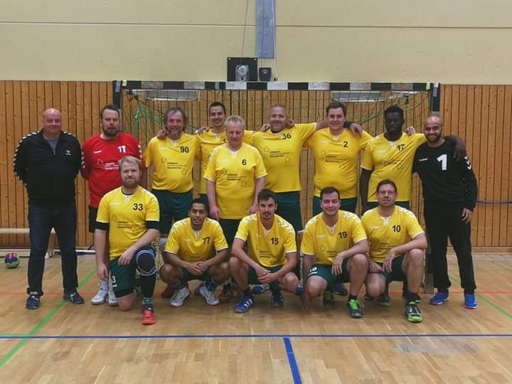 Mannschaftsbild Handball SG PTSK-Tus Gaarden