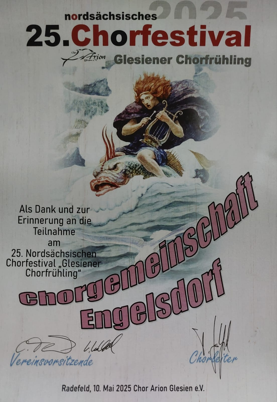 Glesiner Chorfrühling