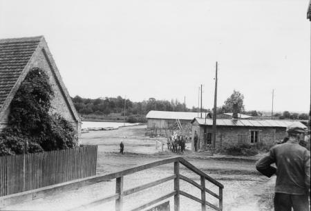 Blick zum Hafen um 1960