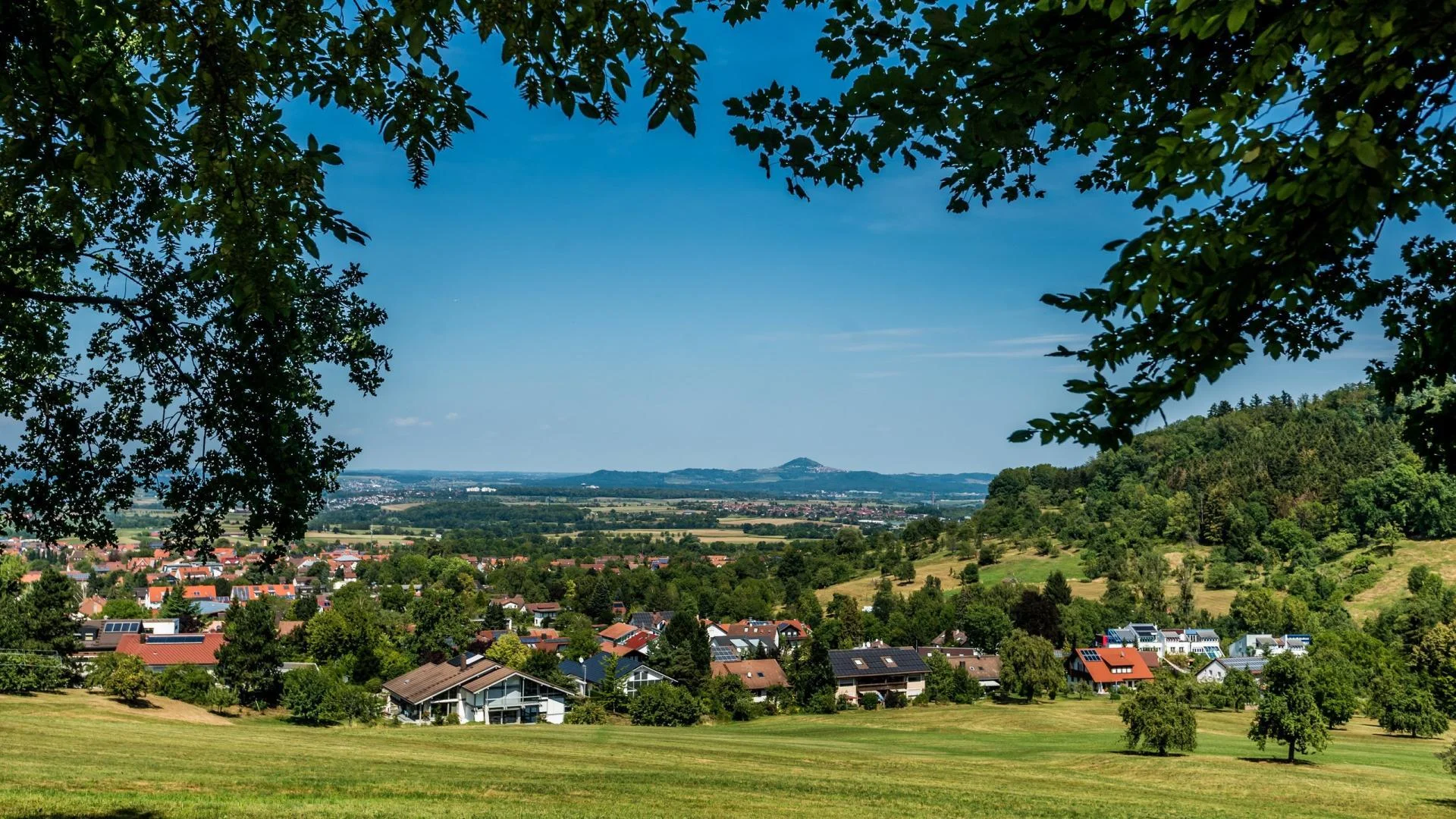 Blick auf Bad Boll