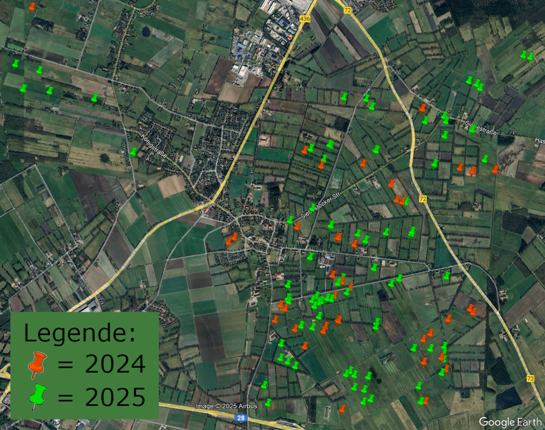 Fundorte 18.06.2025