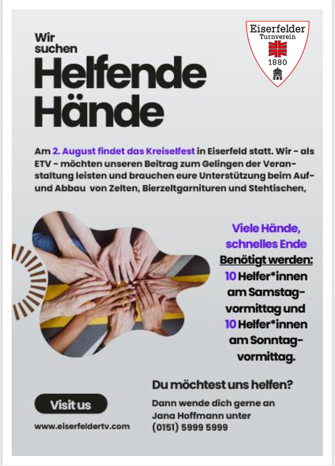 Helfende Hände_Kreiselfest 2025
