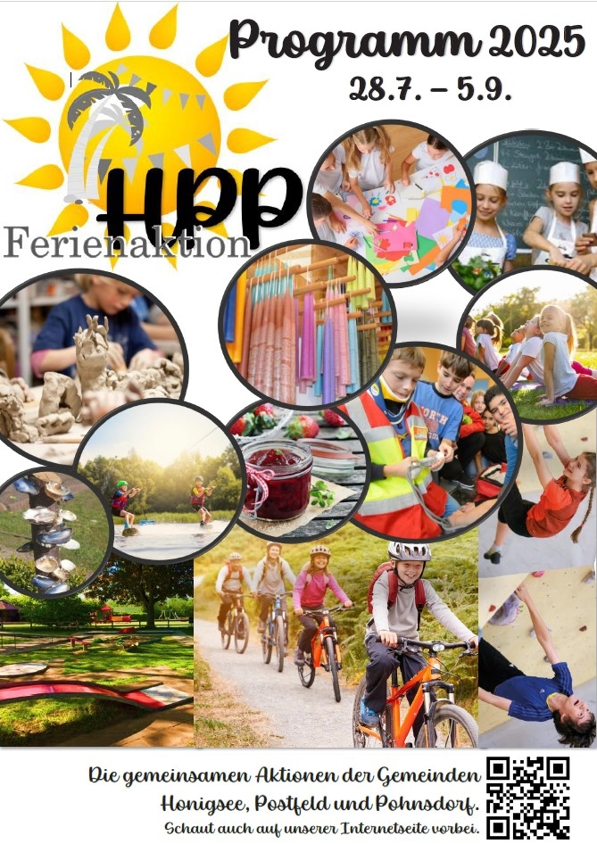 Flyer der Ferienaktion 2025