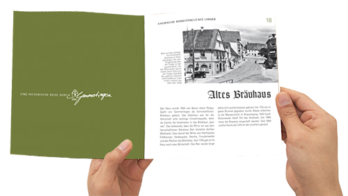 Broschüre Rundgang