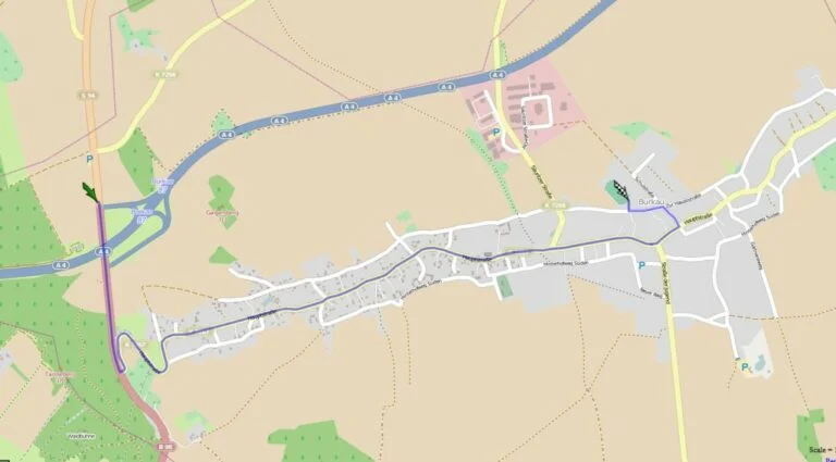 Anfahrtskarte Kartenansicht