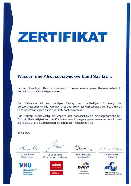 Zertifikat Übergabe KZV TW 2022