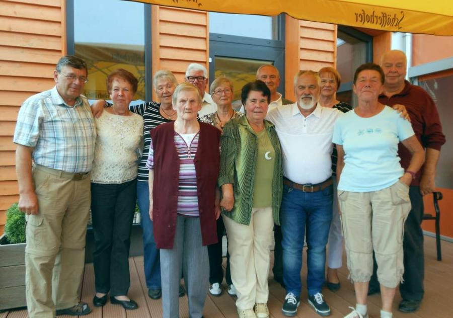 Klassentreffen 66 Jahre nach Einschulung am 1. September 2017 in der Hafengaststätte