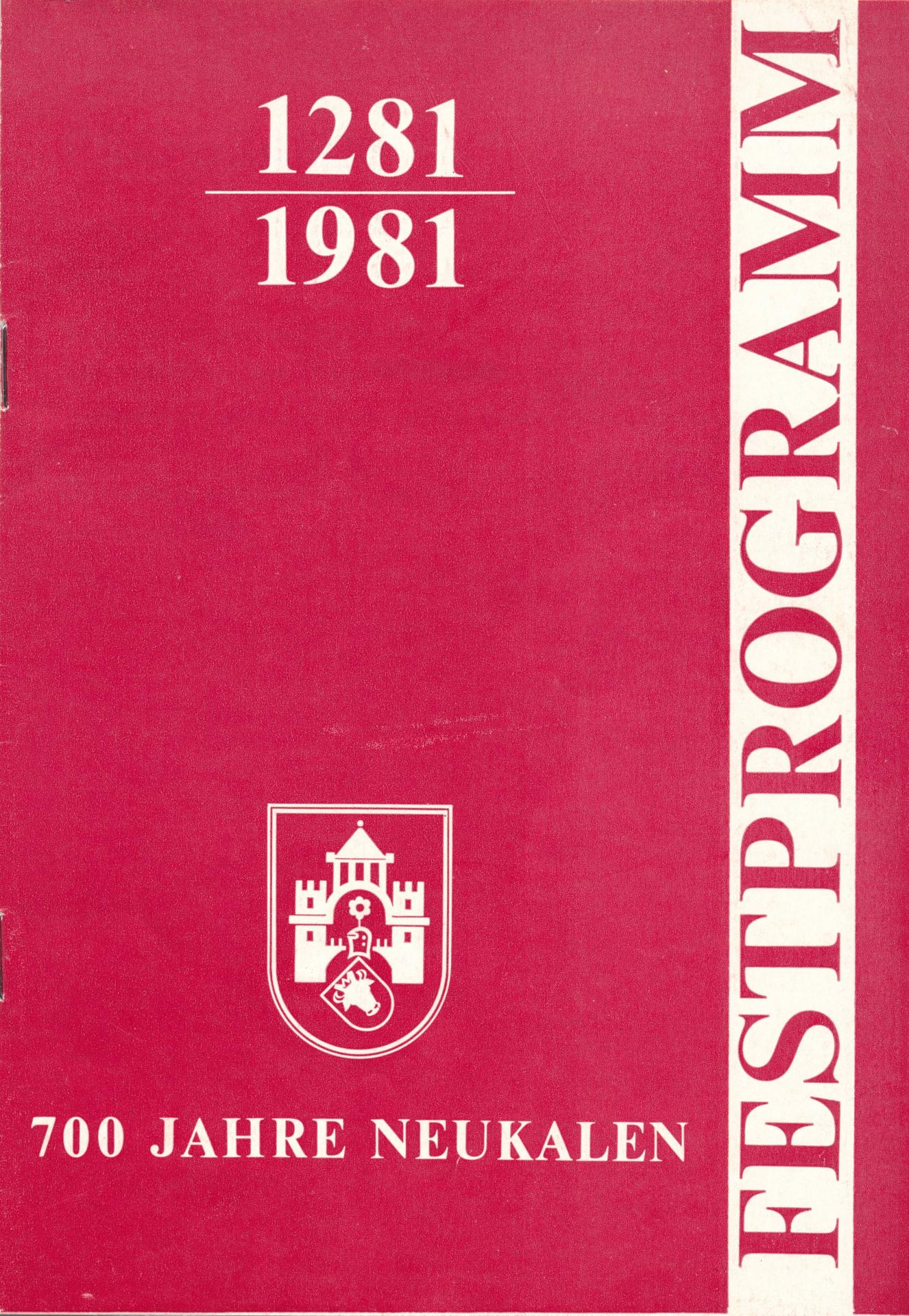Festprogramm 1981 (1)