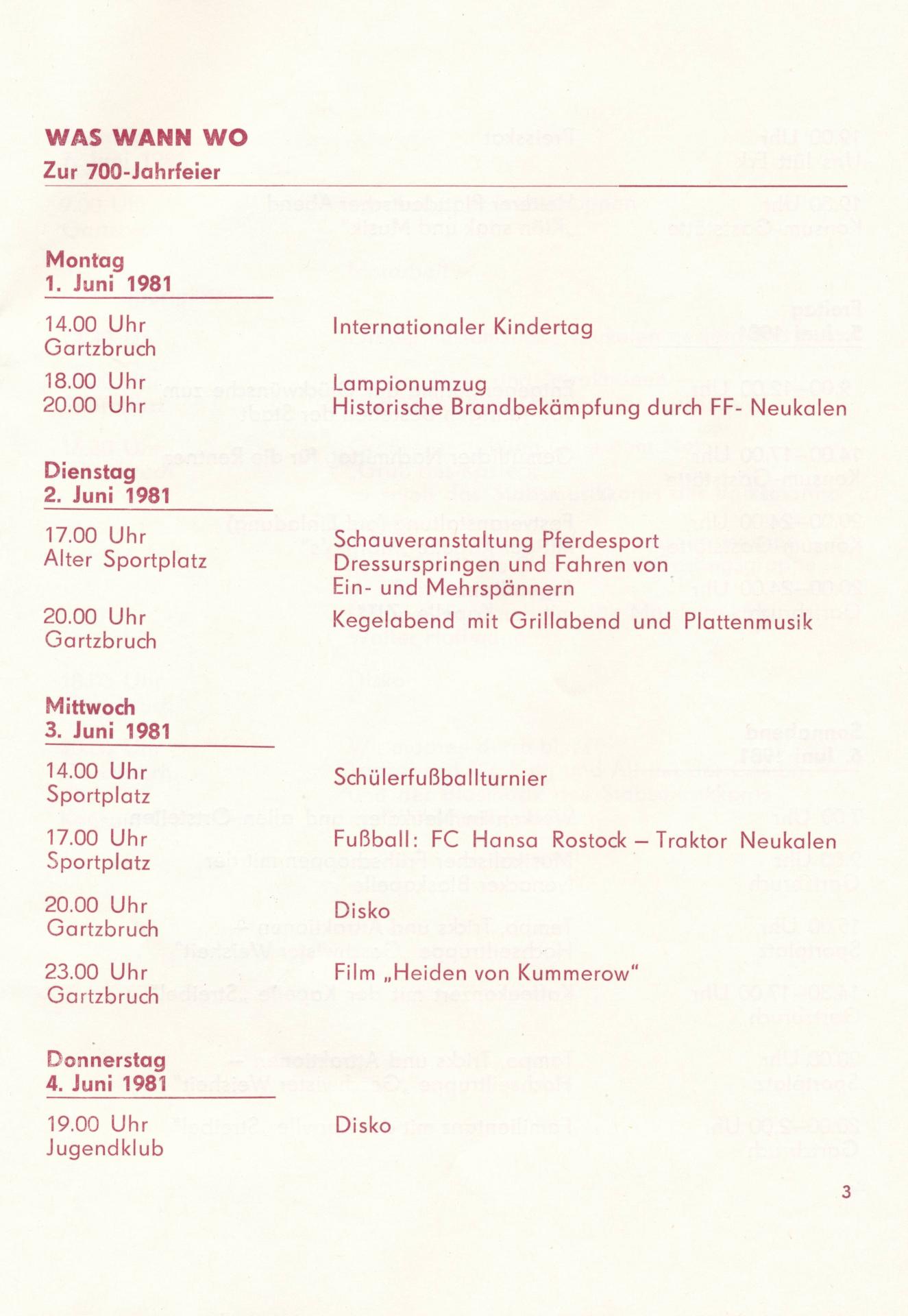 Festprogramm 1981 (4)