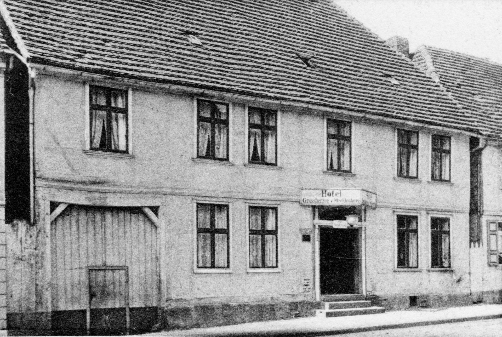 Haus Malchinerstraße Nr. 14 (um 1910).