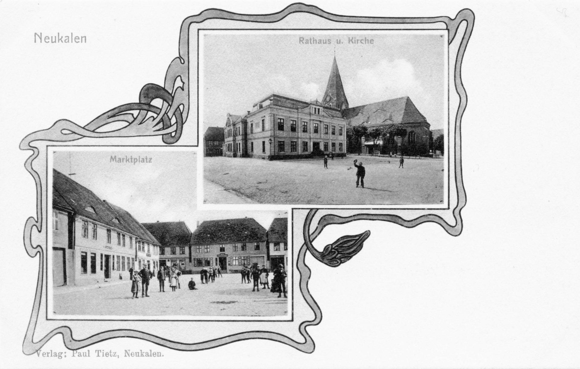 Ansichtskarte um 1900.