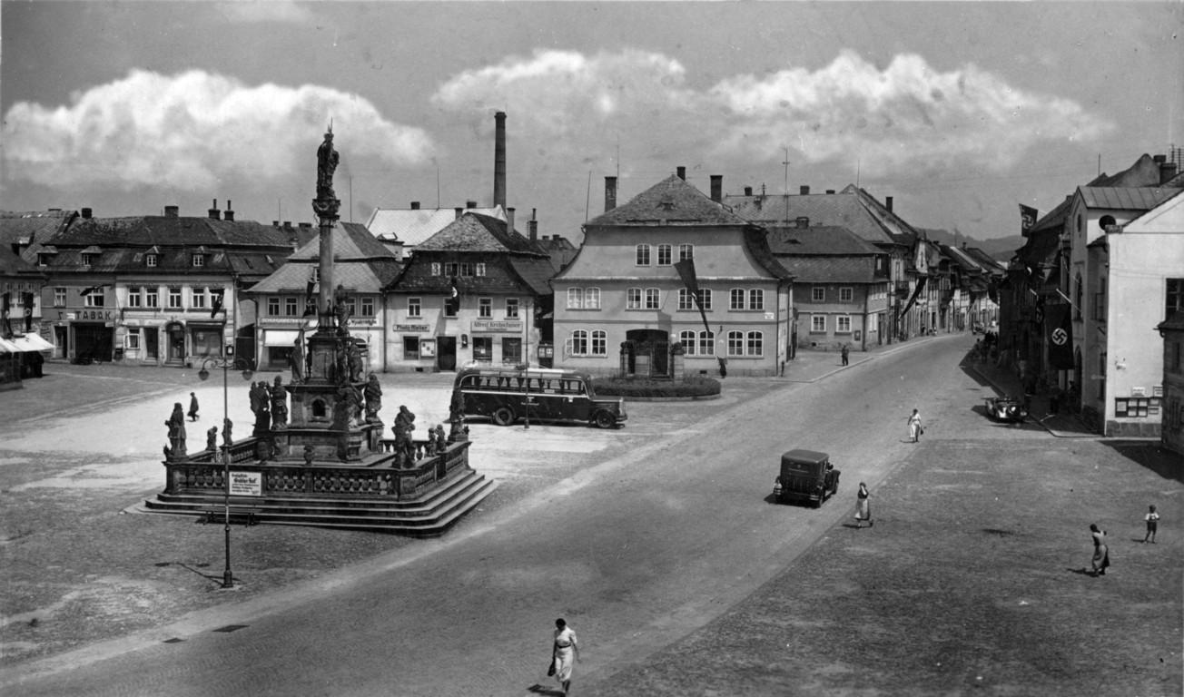 Ansichtskarte von Deutsch-Gabel, Sudetenland