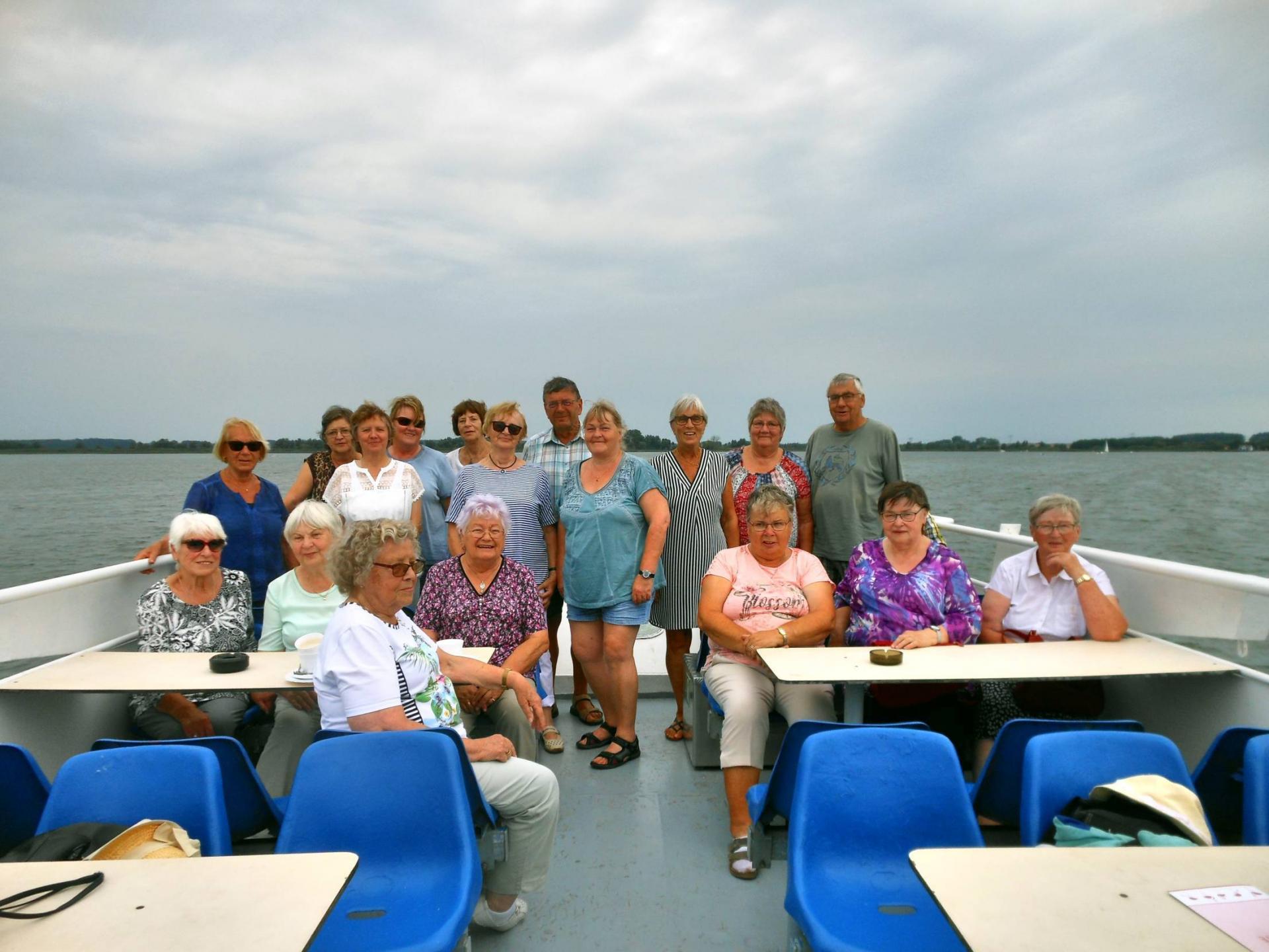 Schifffahrt auf dem Kummerower See am 21. August 2020