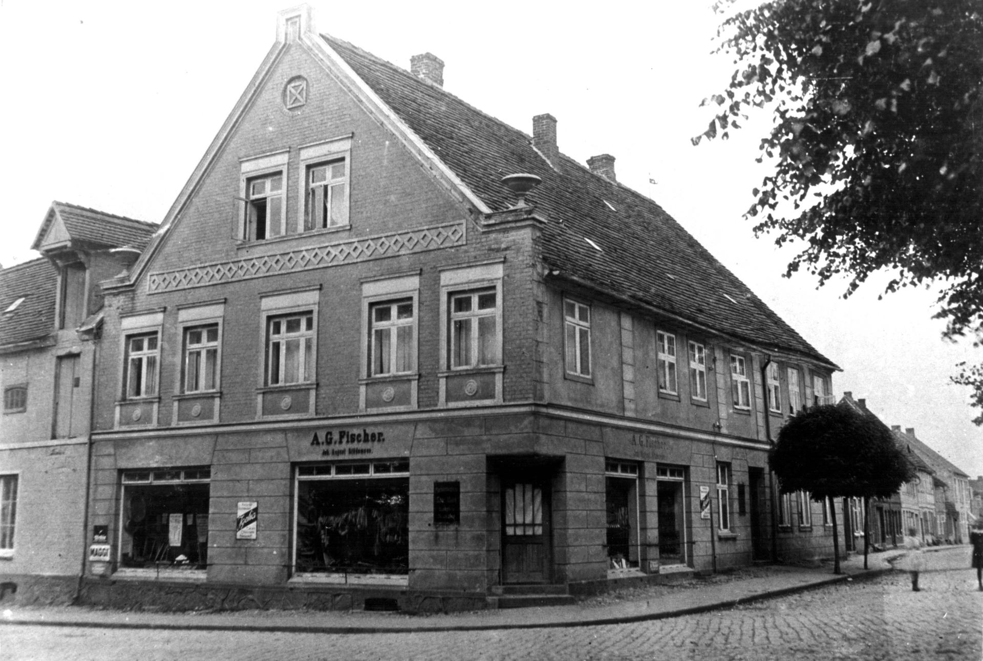 Wohnhaus „Am Markt 2“ (um 1912).