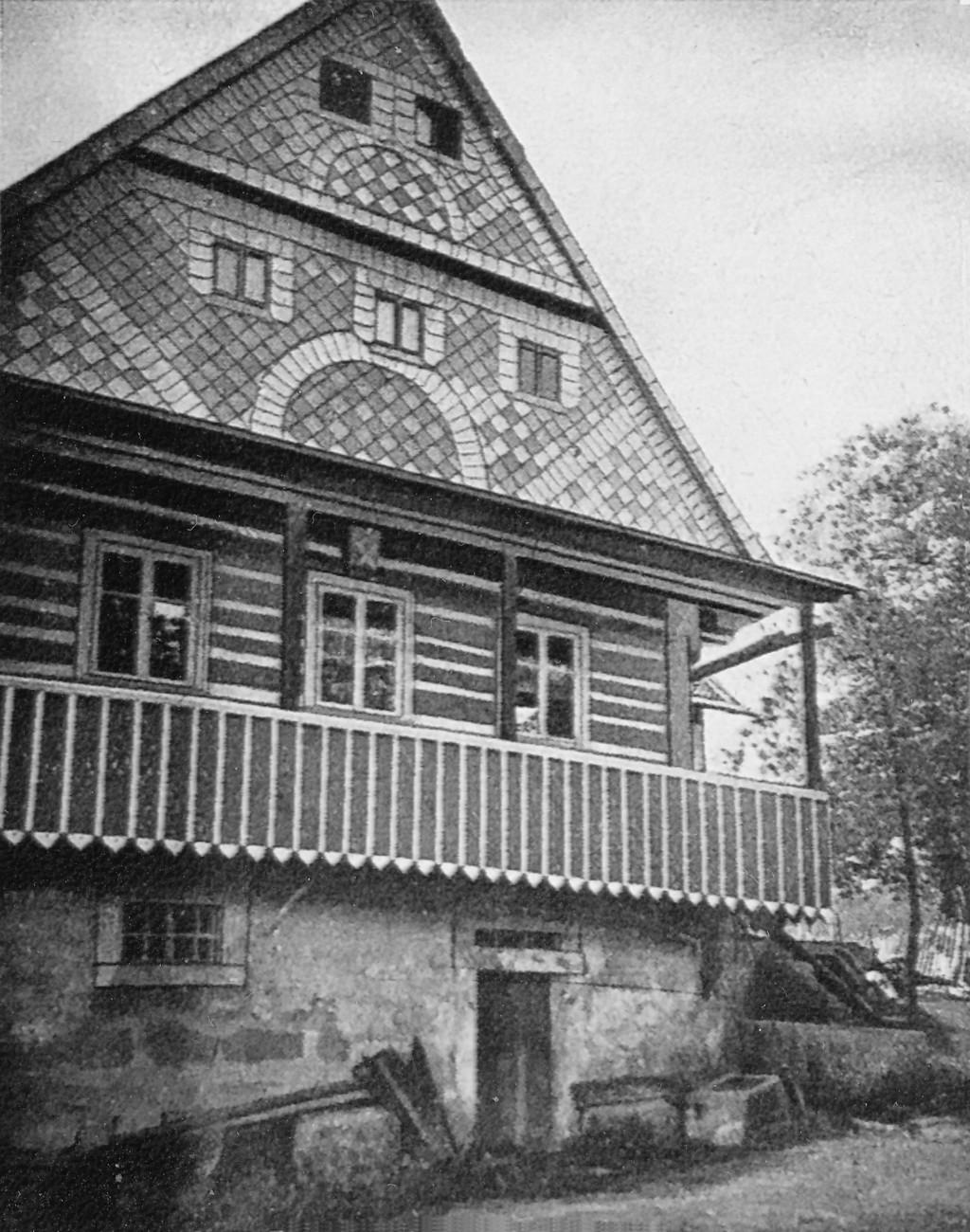 Das Haus Nr. 13 in Radonowitz