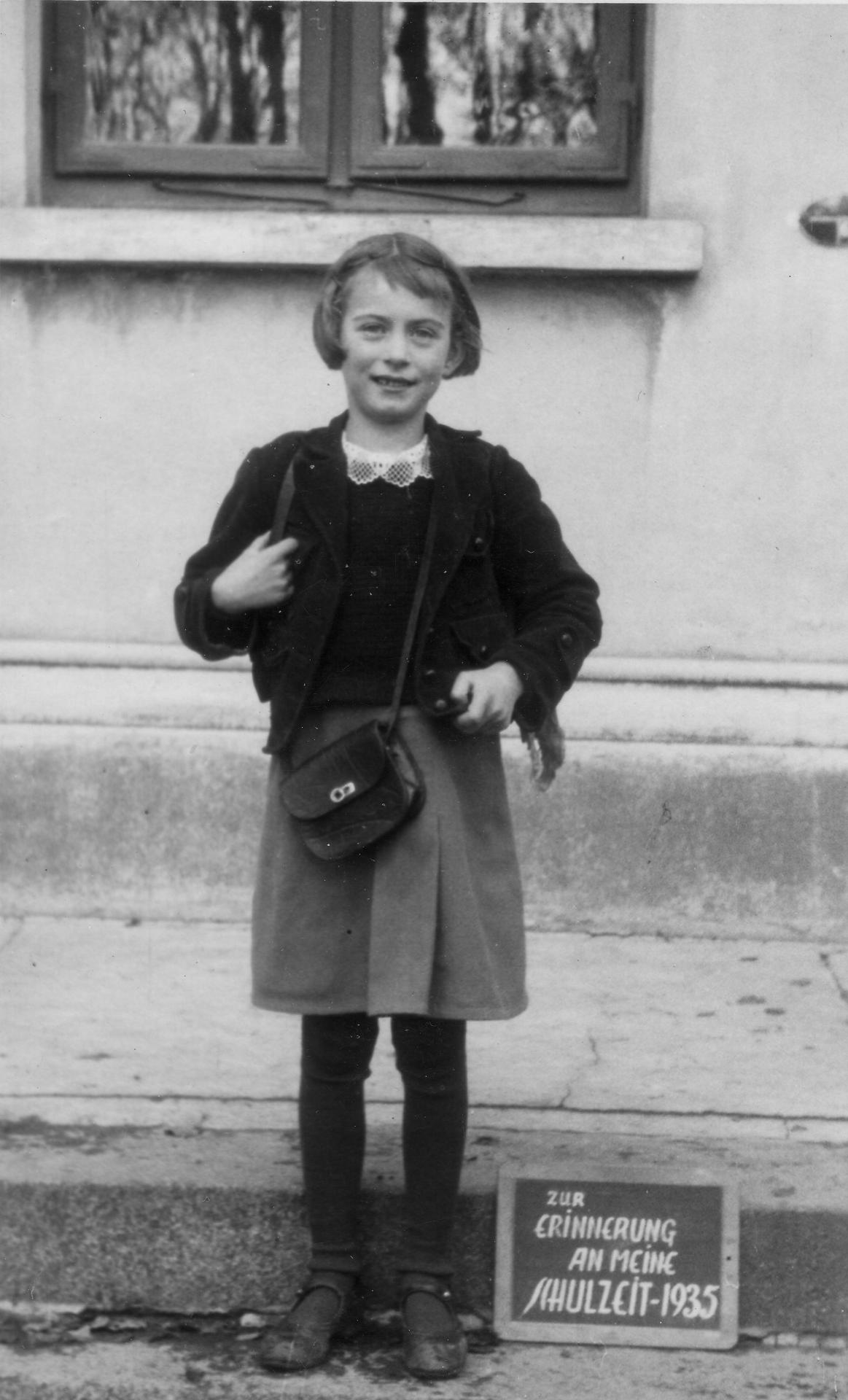 Schülerin Ilse Pagels, 1935.