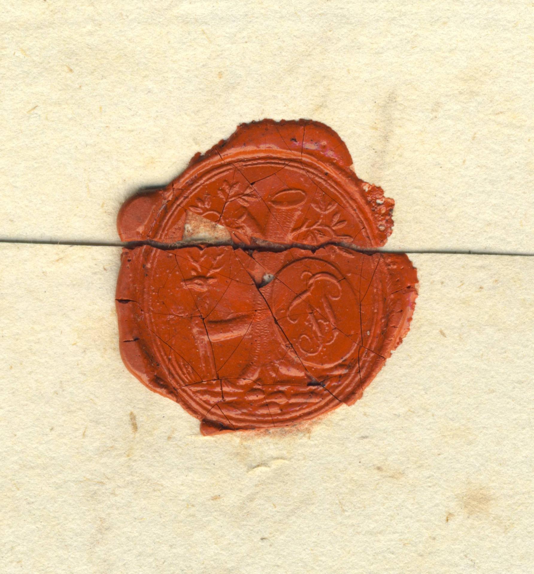 Siegel des Försters Pflugradt (1832)