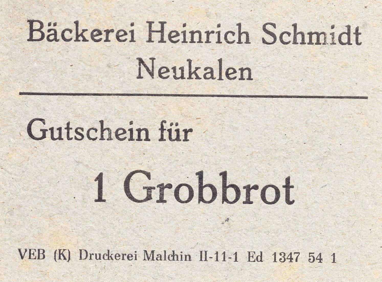 Gutschein um 1947 (1).