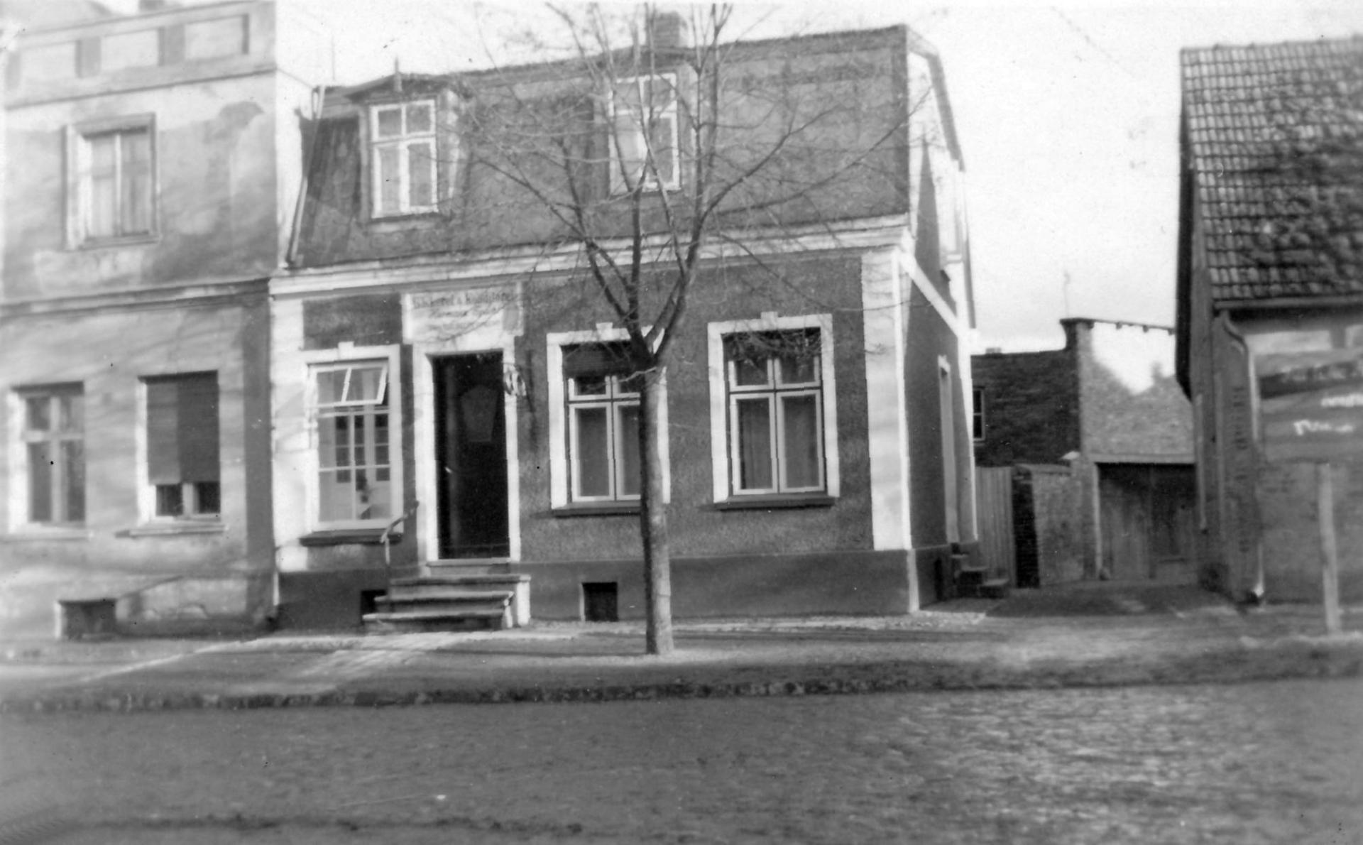 Die Bäckerei Specht um 1955.