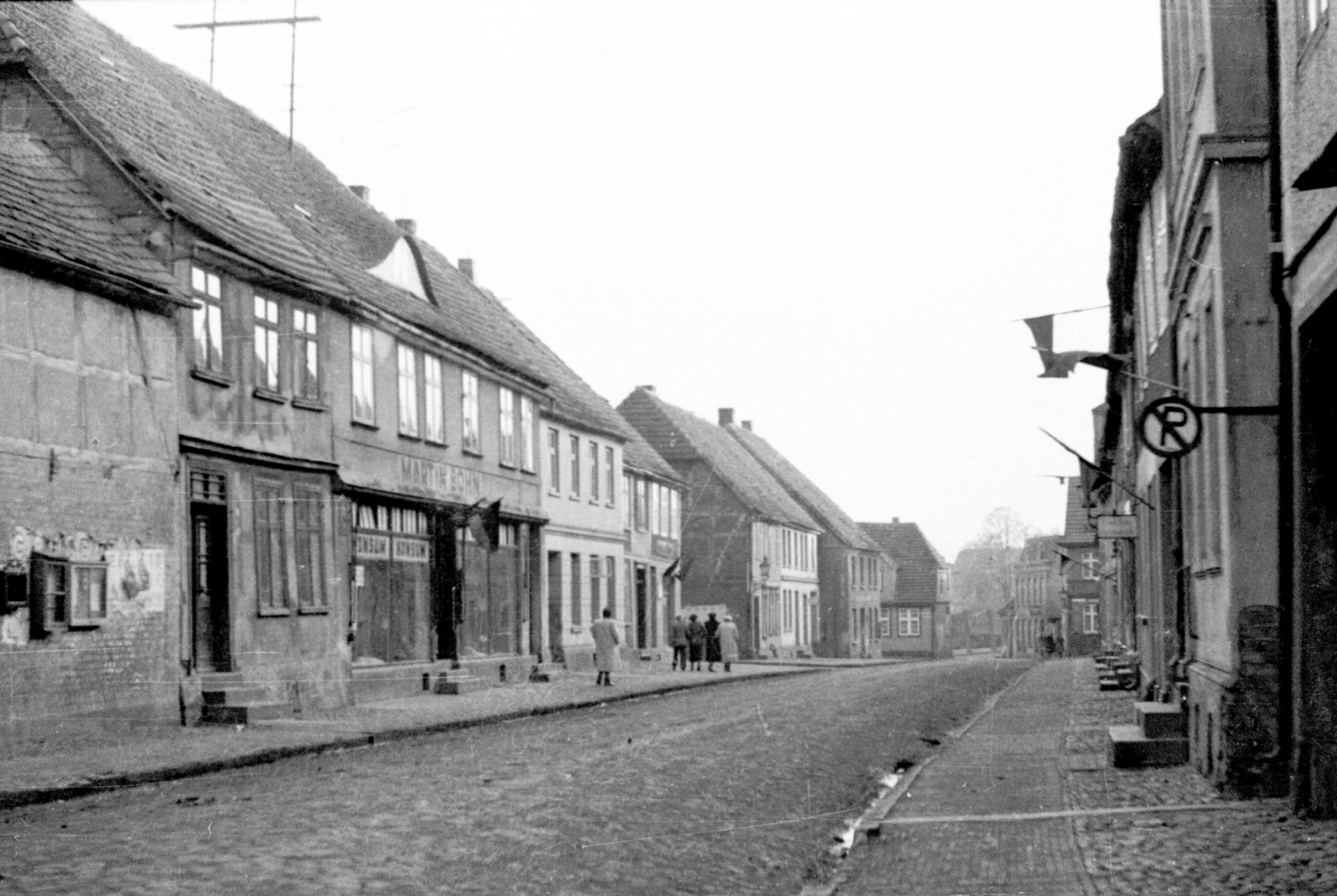 Die Straße des Friedens um 1955.