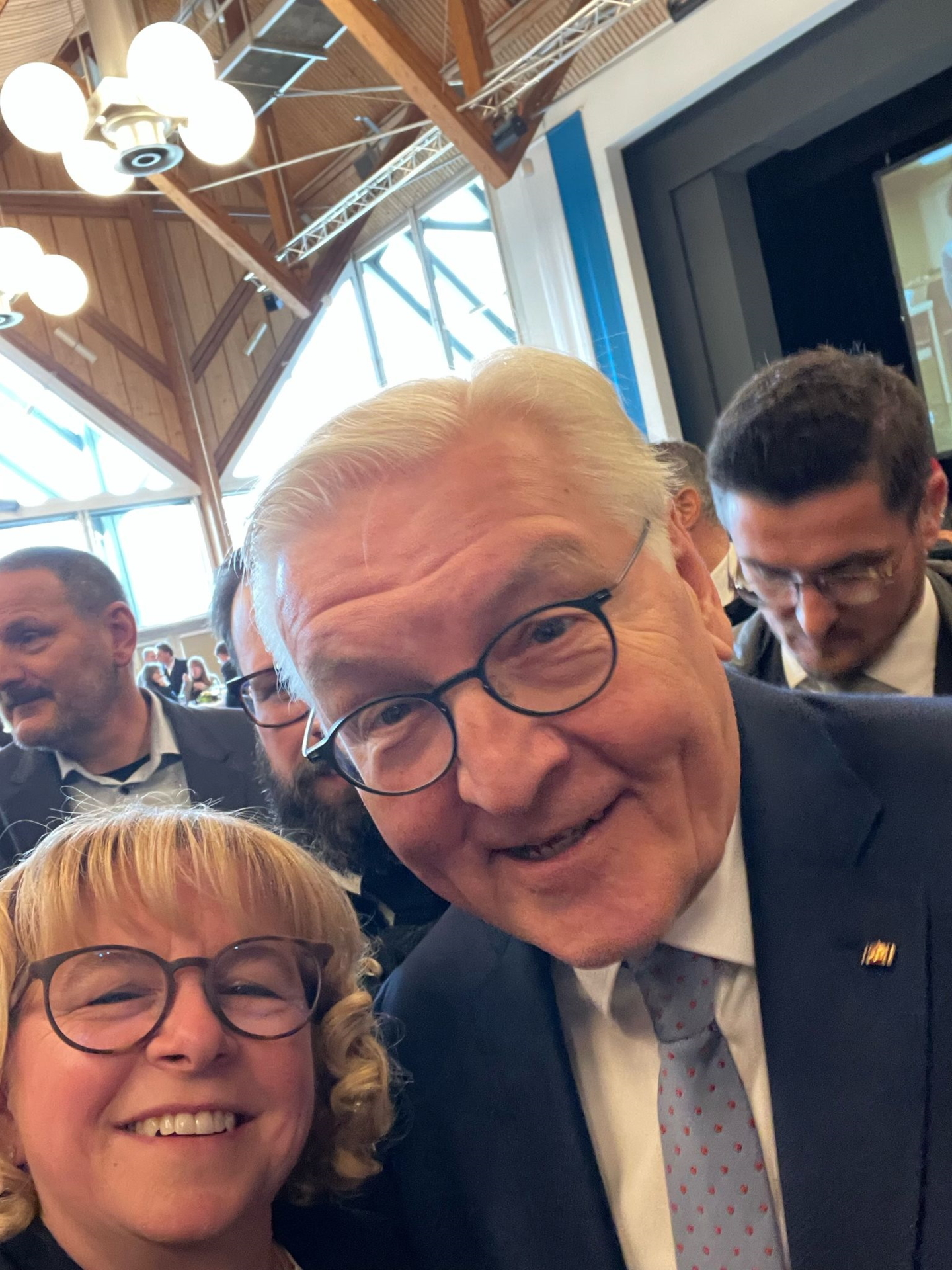 Foto Bundespräsident und Heike