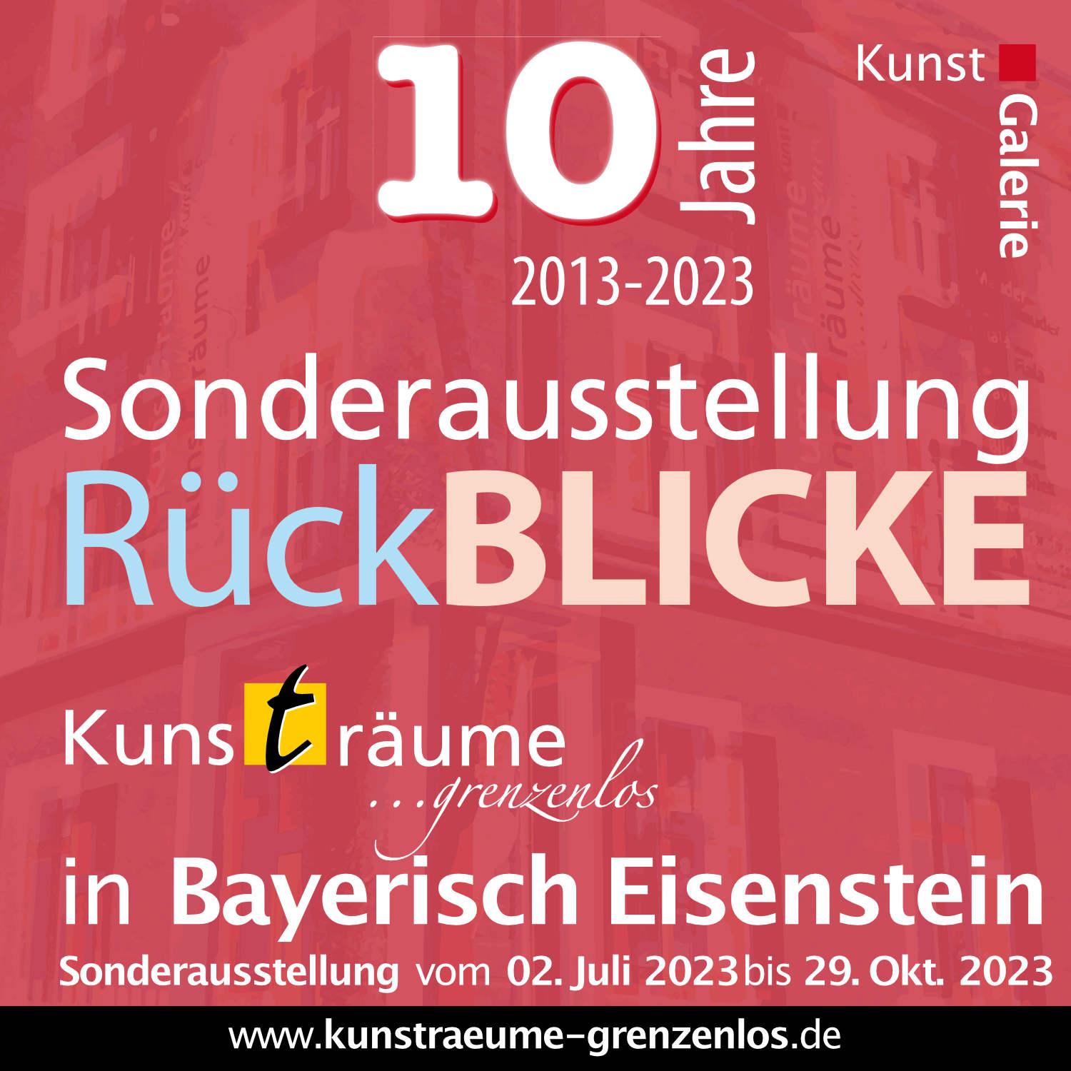 Rückblicke- Sonderausstellung 10 Jahre Kunsträume grenzenlos