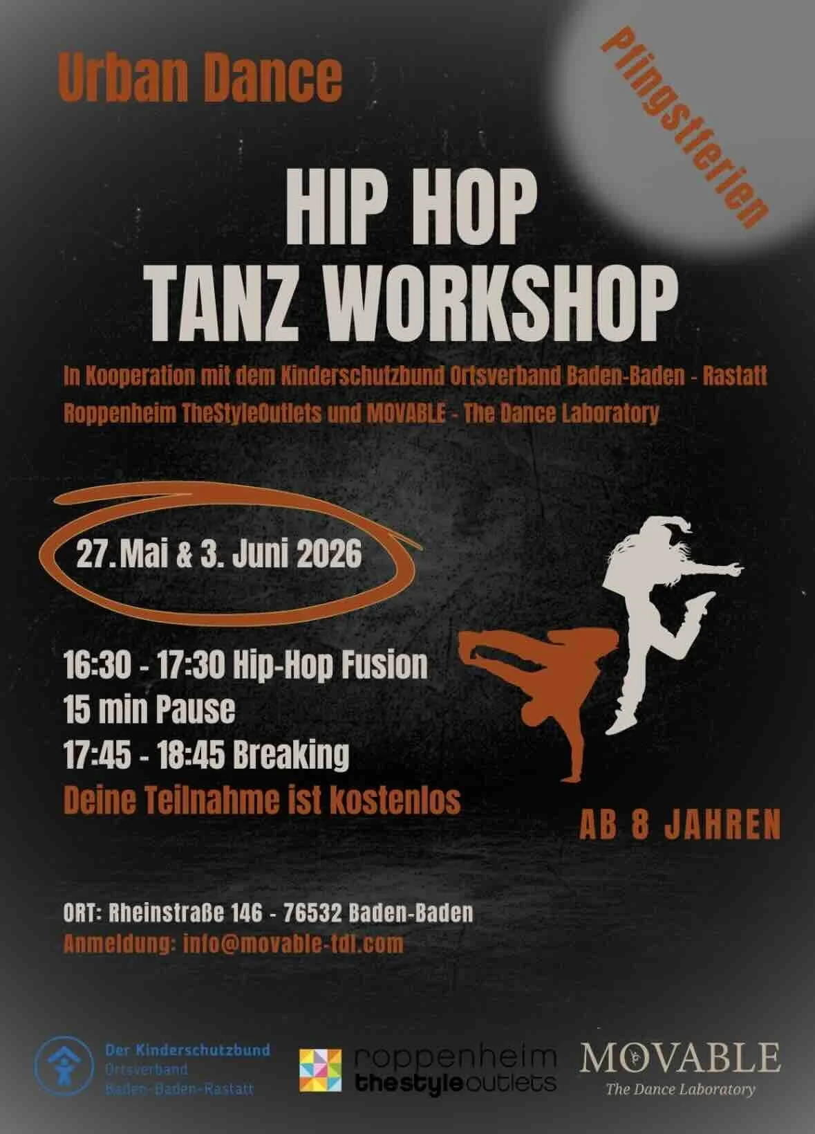 Tanzworkshop Pfingstferien
