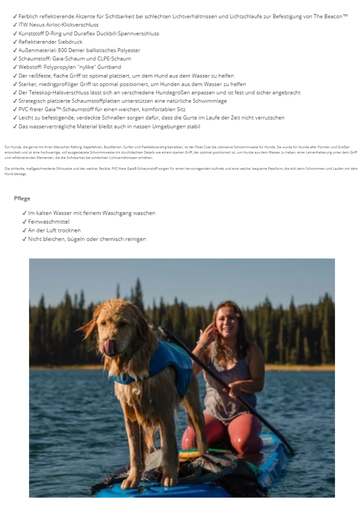 Ruffwear Hundeschwimmwesten - Information