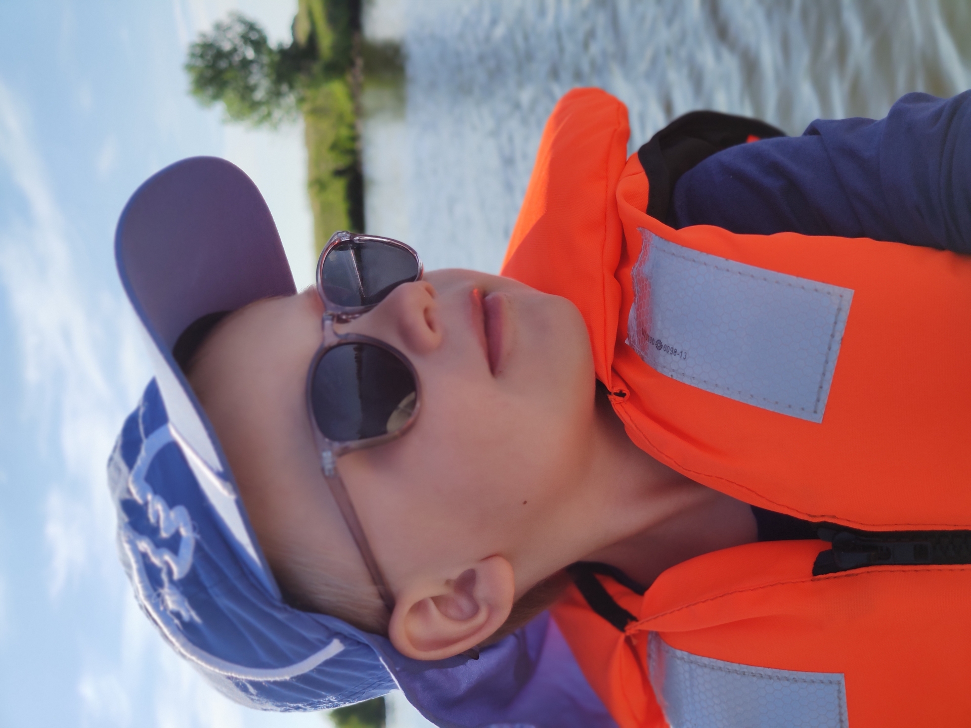 Junior, Bootfahren auf der Weser