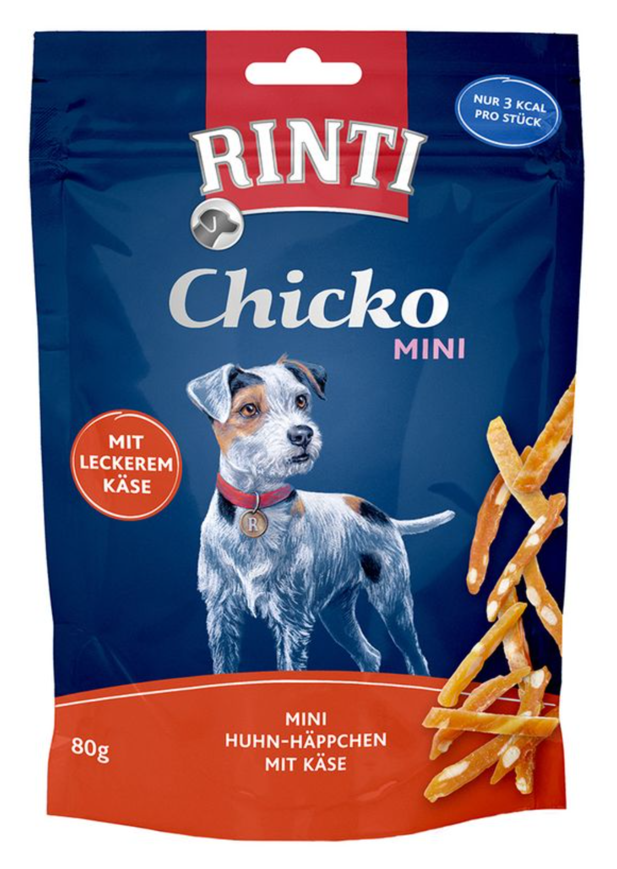 Rinti Chicko mini - Huhn mit Käse Streifen