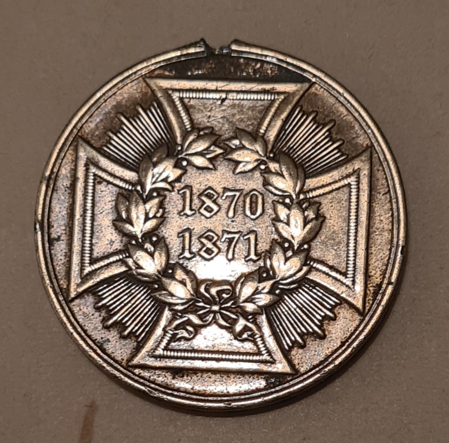 Kriegsgedenkmünze 1870_71 2