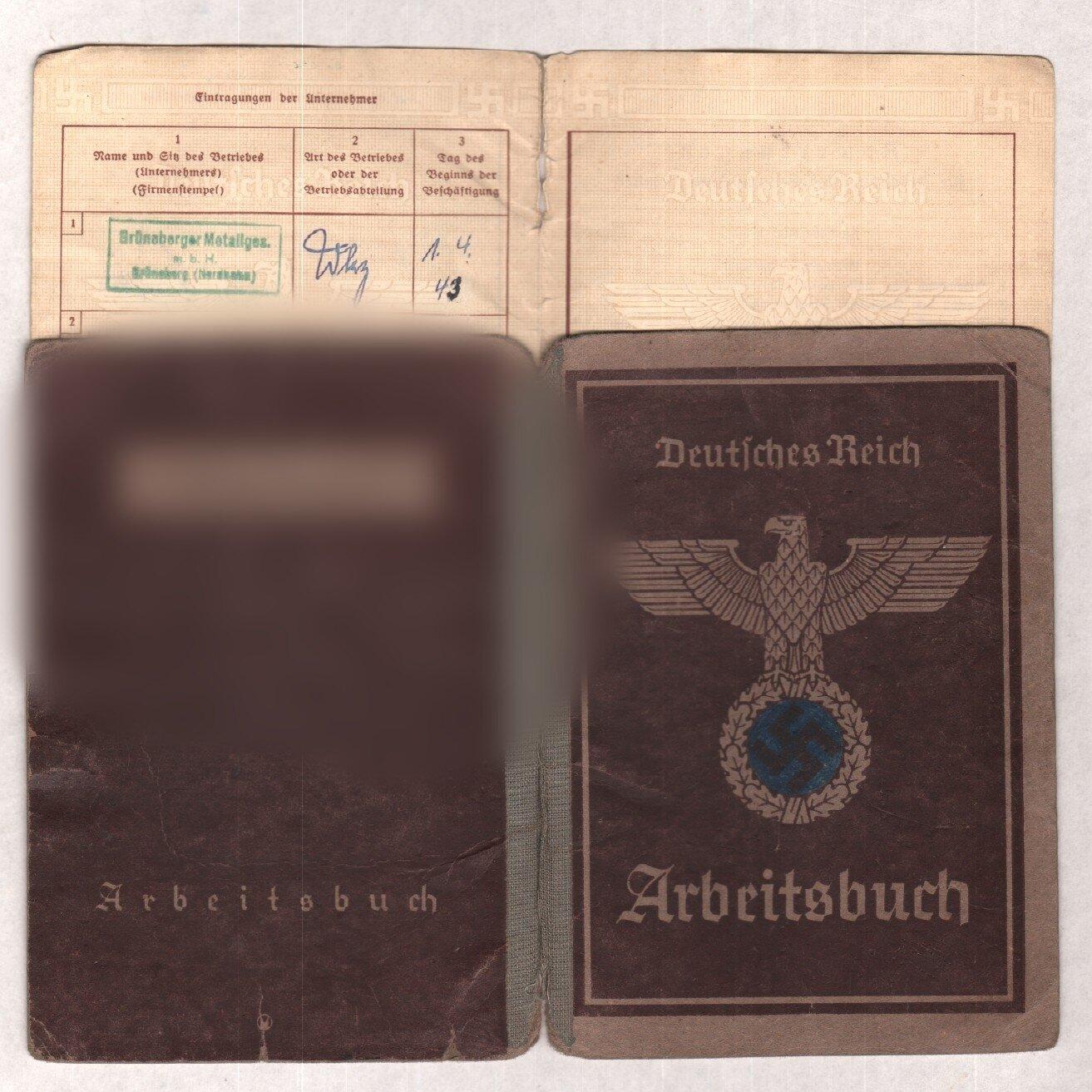 Arbeitsbuch - Deutsches Reich