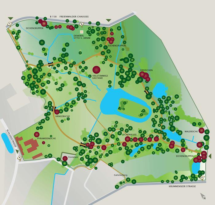 Blumberg garden map