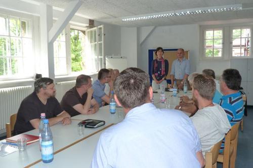 Project members' meeting in 2014