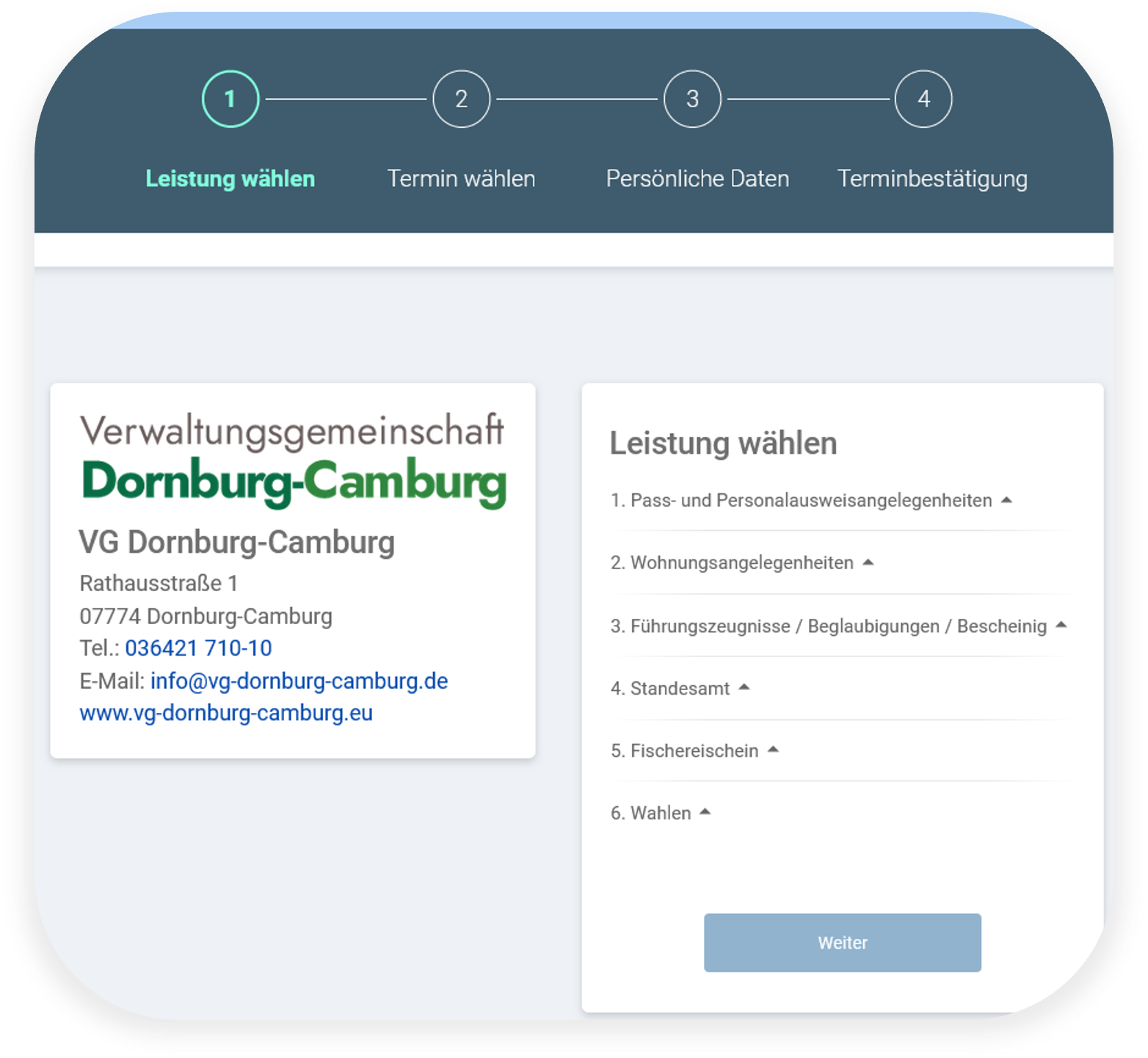 Verwaltungsgemeinschaft Dornburg-Camburg