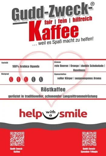 2026-07-28_ETIKETTEN-Vorderseite_Gudd-Zweck-KAFFEE_help-with-a-smile_V-350