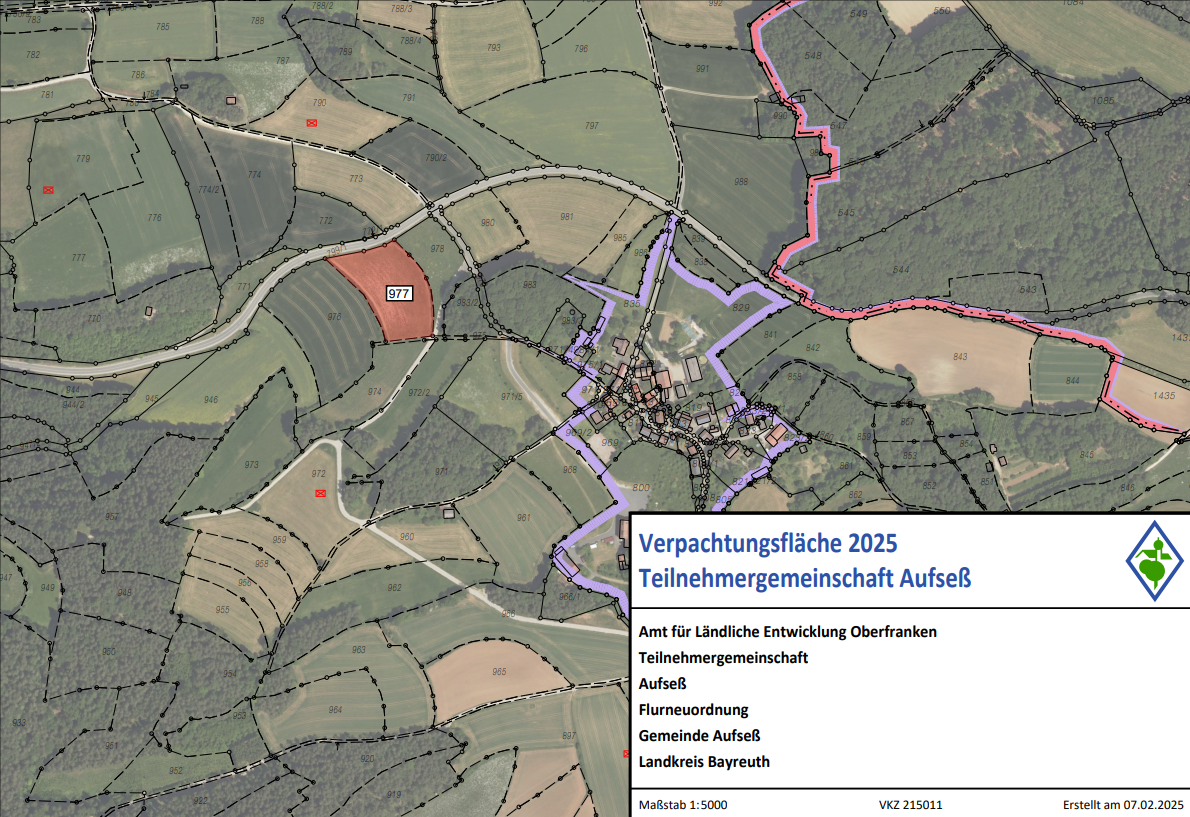 Bekanntm. Verpachtung FS 977