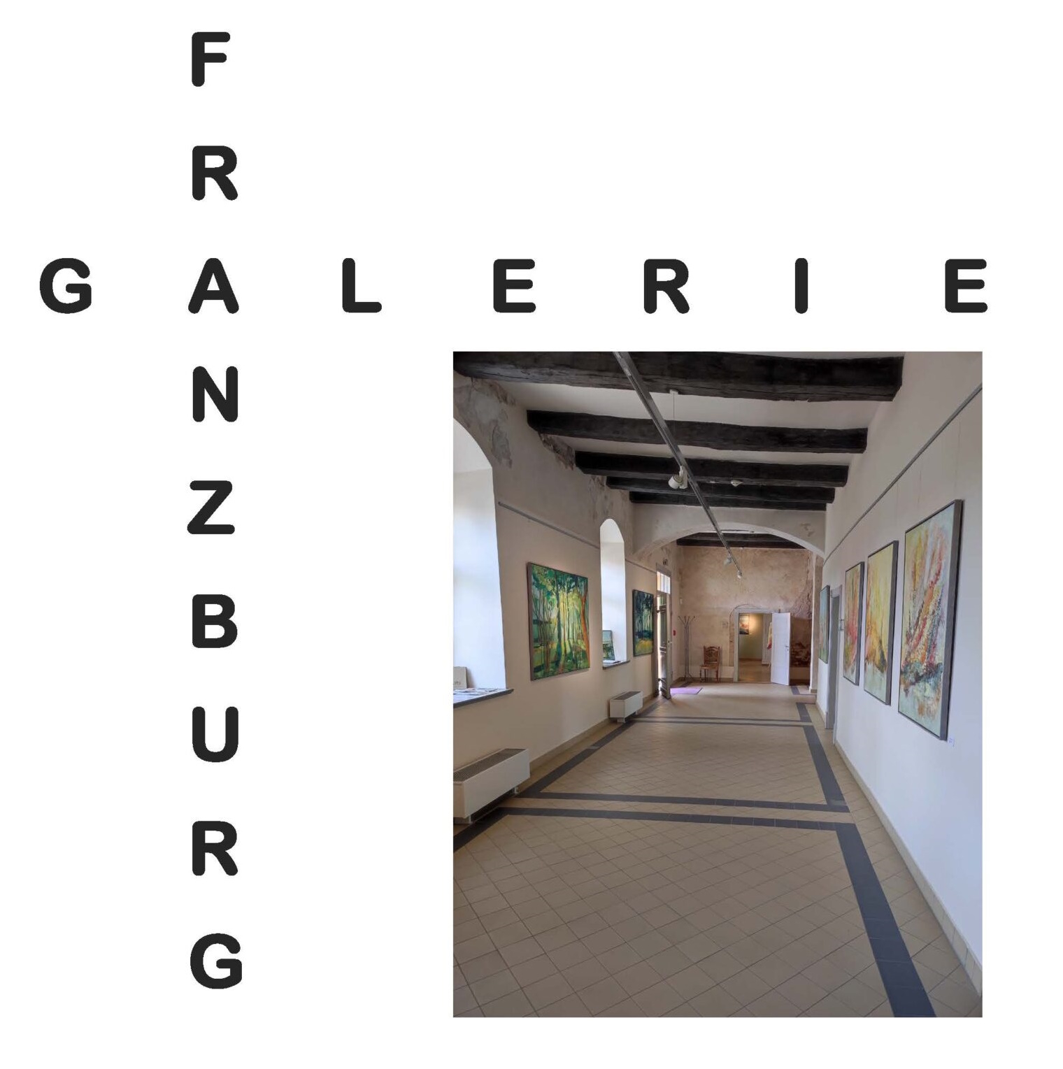 Innenansicht der Galerie Franzburg