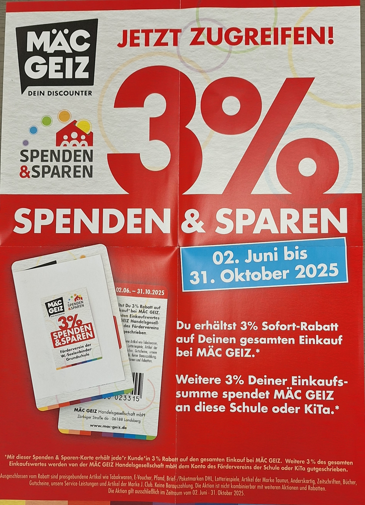 Flyer MäcGeiz