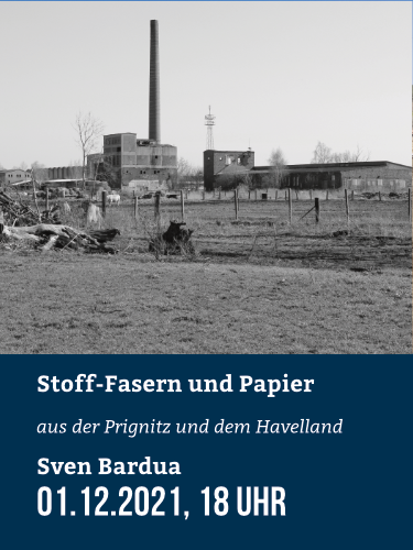 Stoff-Fasern und Papier aus der Prignitz und dem Havelland, Foto Sven Bardua