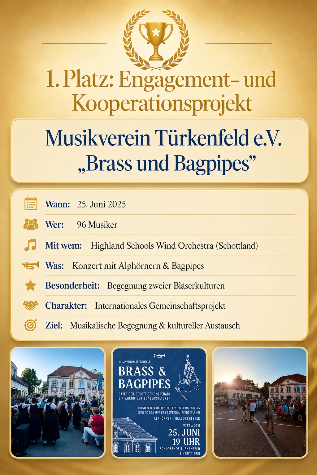 1. Platz: Engagement- und Kooperationsprojekte (2025)