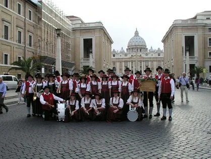 Benedikt-Parade in Rom