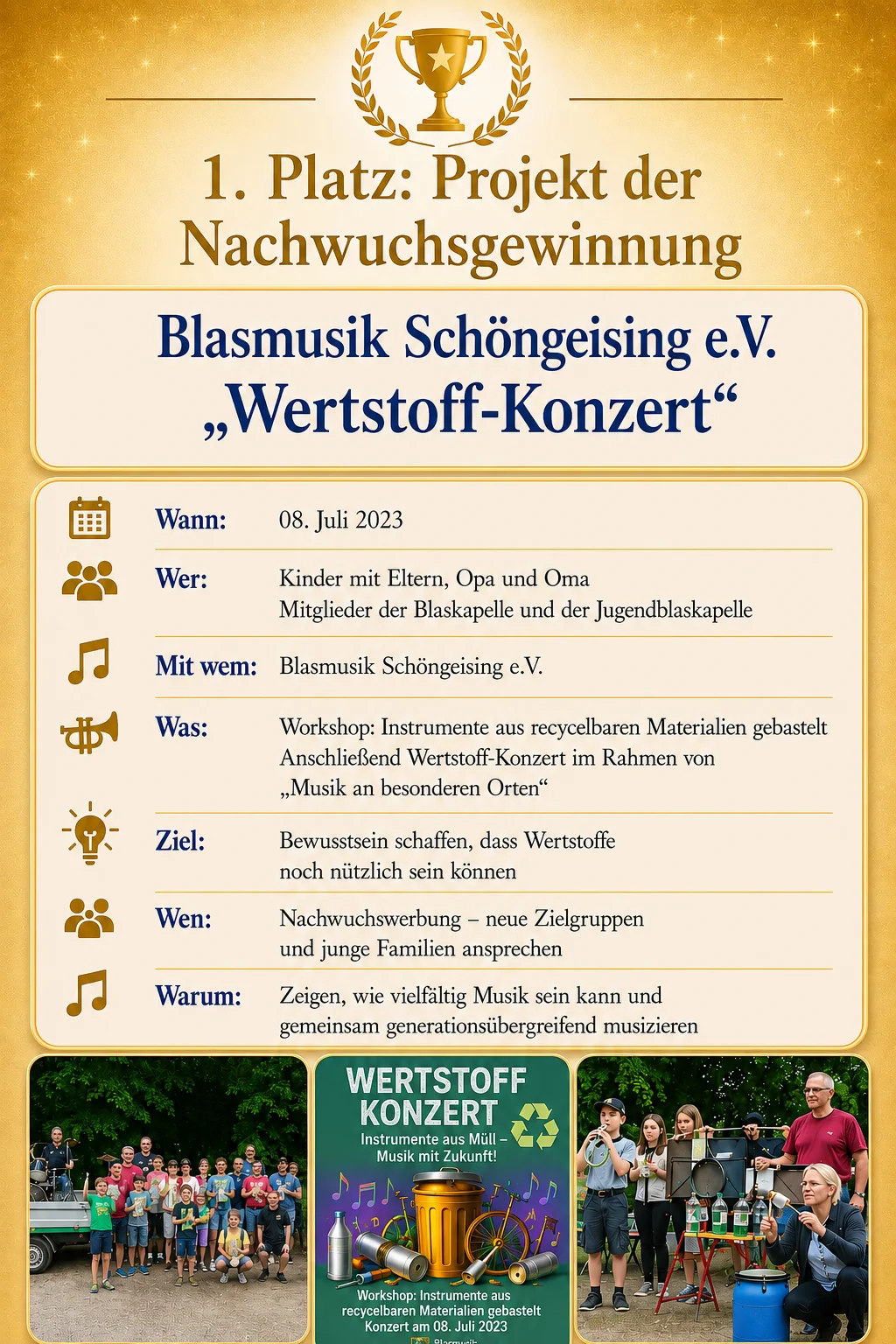 1. Platz: Nachwuchsgewinnung (2023)