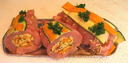 Bio Puten Rollbraten