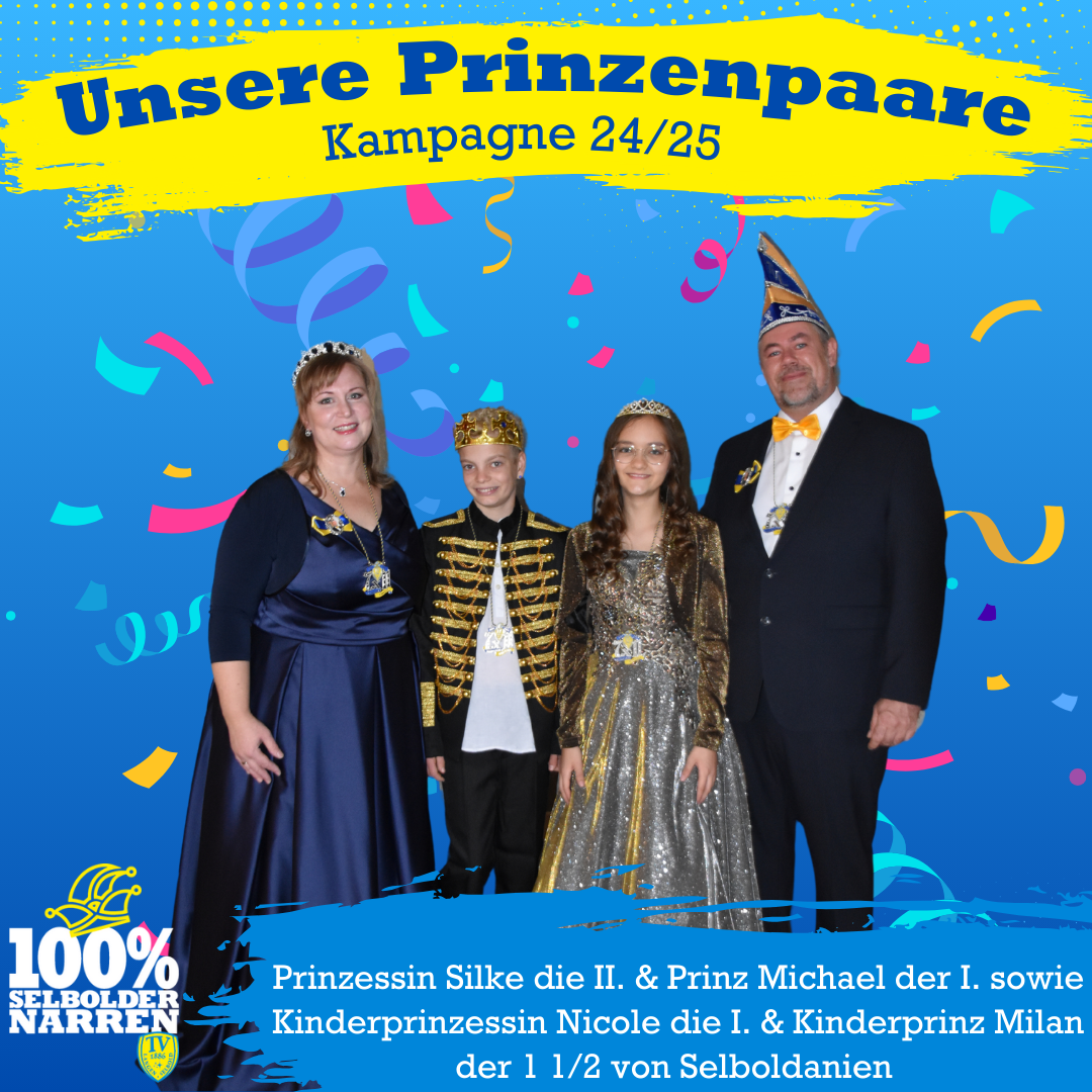 Unsere Prinzenpaare