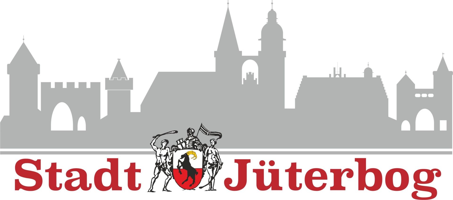 Skyline Jüterbog mit Schmuckwappen