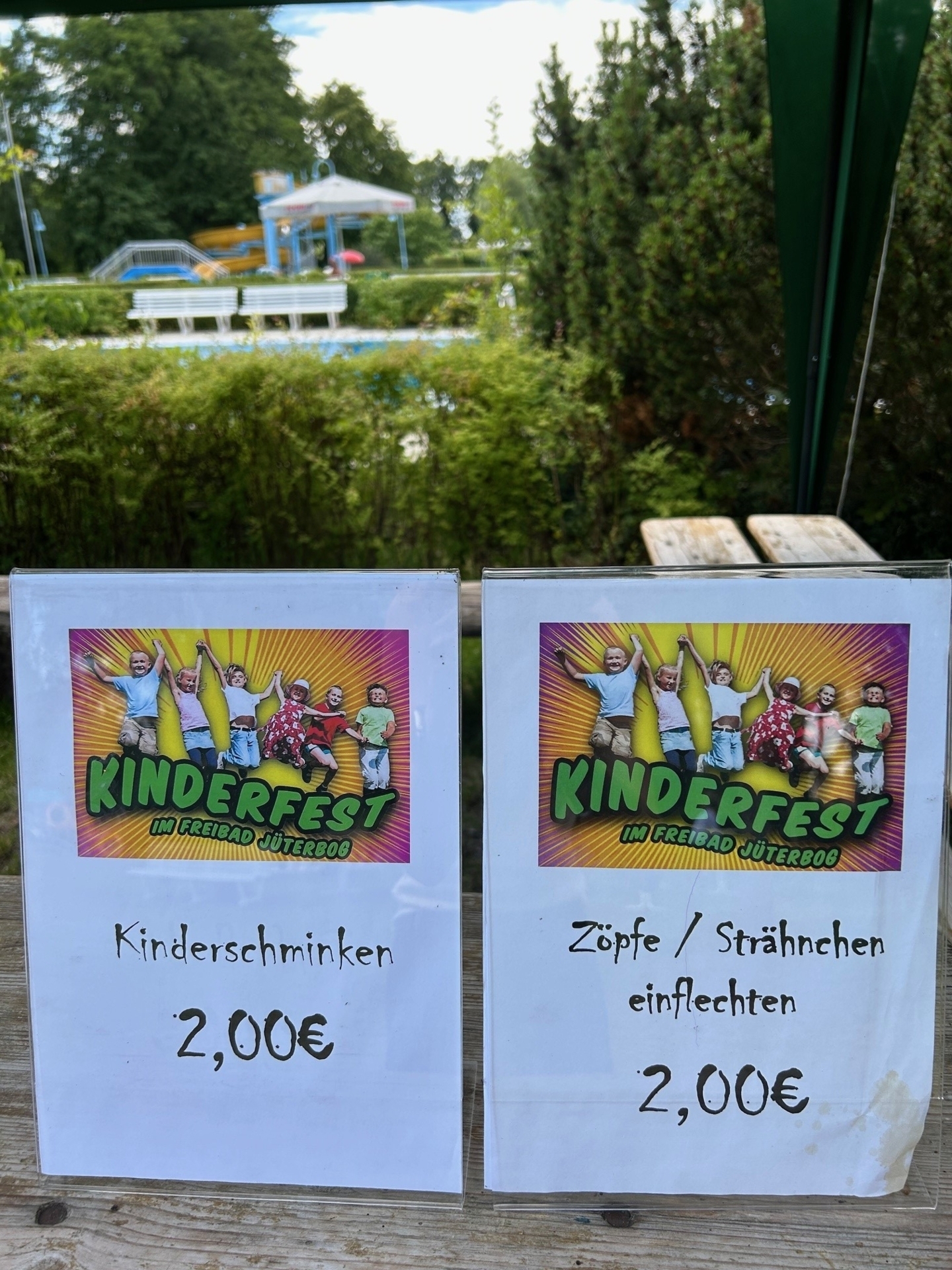 Kinderfest im Freibad