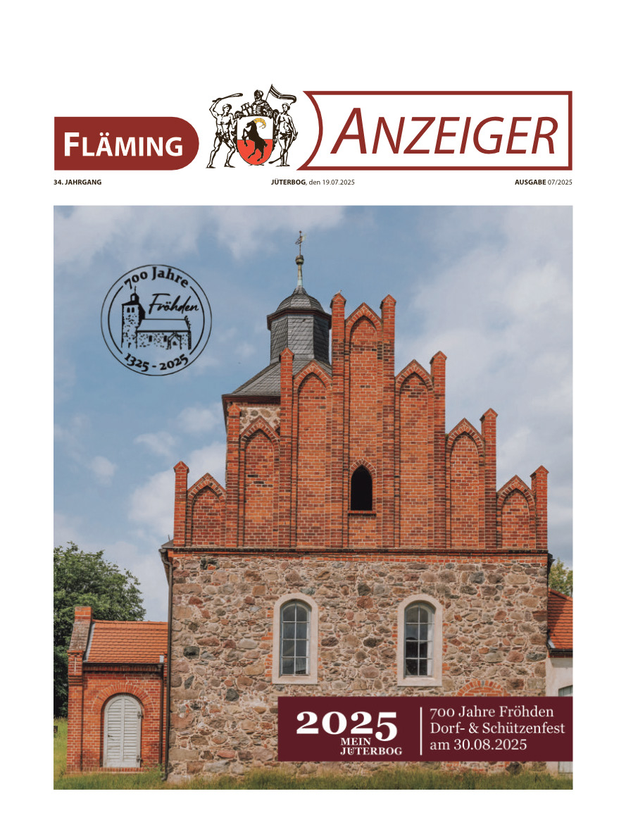 Fläminganzeiger Titel Juli 2025
