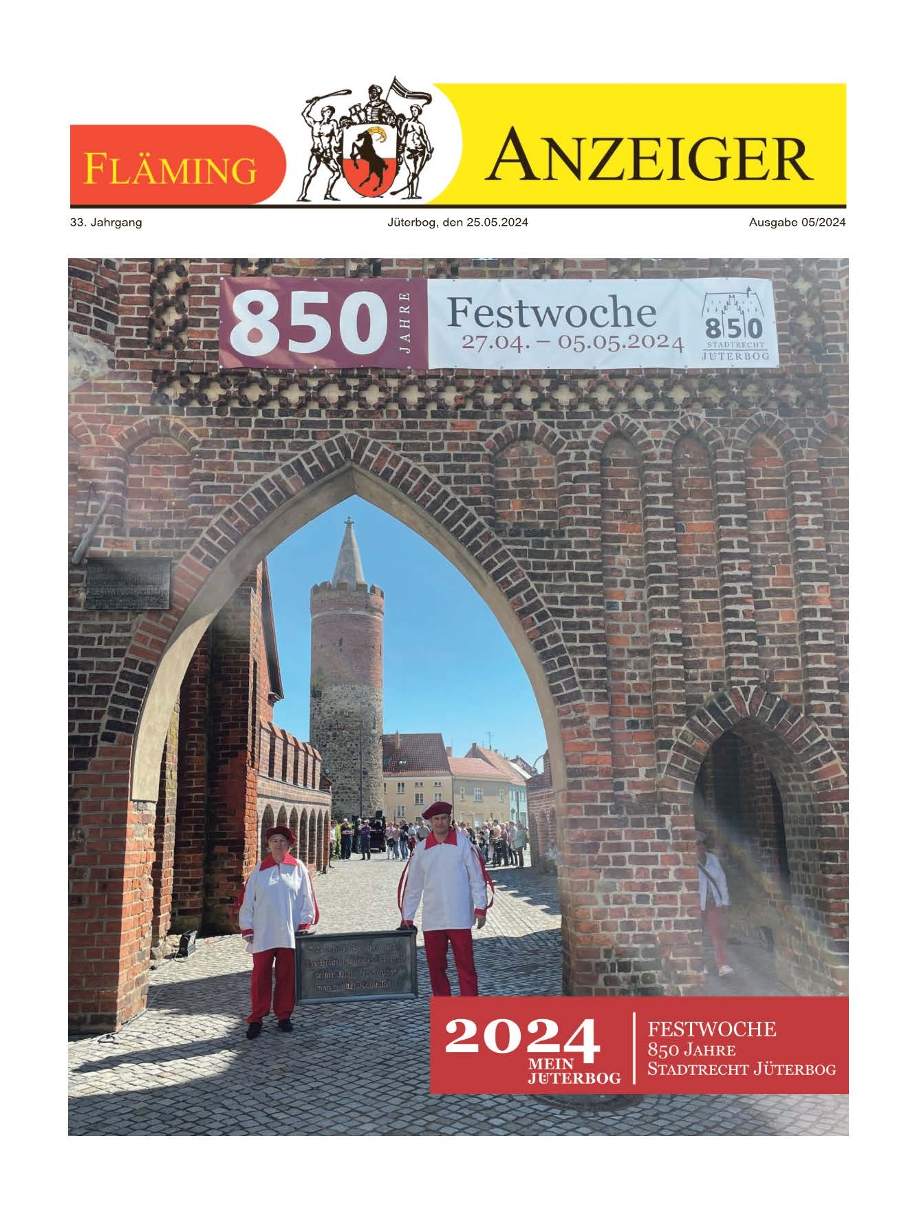 Fläminganzeiger Titel Mai 2024